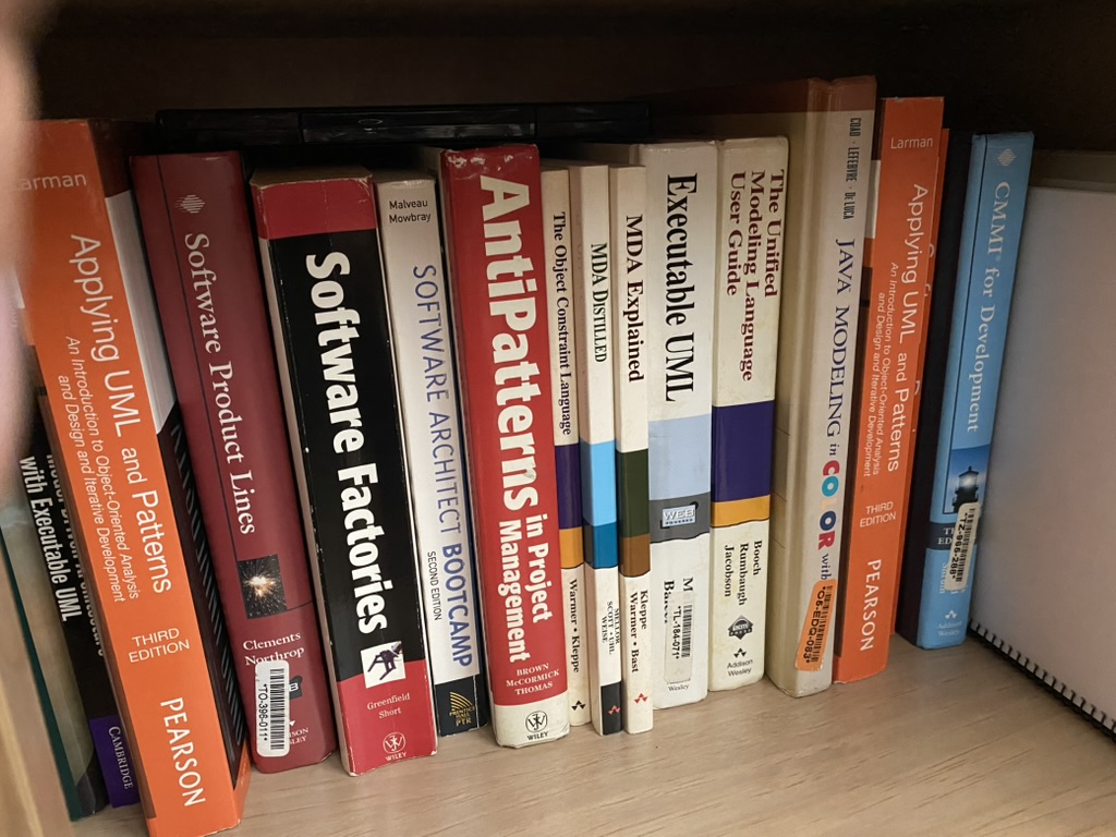 Some software engineering books I have